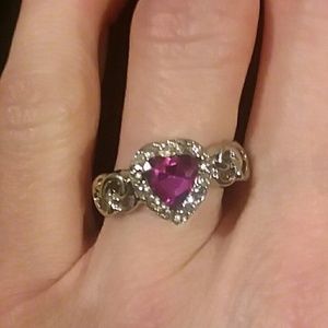 Purple Heart Ring